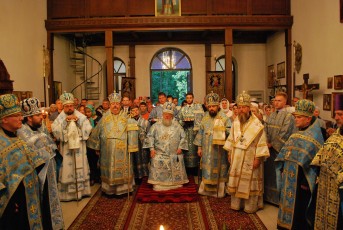 14-15.07.18 - Архієпископ Філарет взяв участь в Богослужінні з нагоди дня вшанування Турковицької ікони Божої Матері