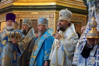 05.08.19 - Архієпископ Філарет взяв участь в урочистостях з нагоди свята Почаївської ікони Богородиці