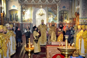 21-22.11.19 - Митрополит Філарет взяв участь у вшануванні дня пам'яті Собору Балтських святих