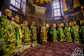 24.03.19 - Архієпископ Філарет взяв участь у святкуванні Собору всіх преподобних Києво-Печерських